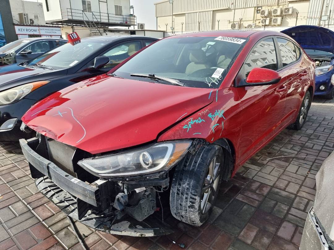 2017 HYUNDAI ELANTRA — 154206 Miles — Lot 124587 — Ind. 12 - Marhaba Auctions Used Cars - Image 4