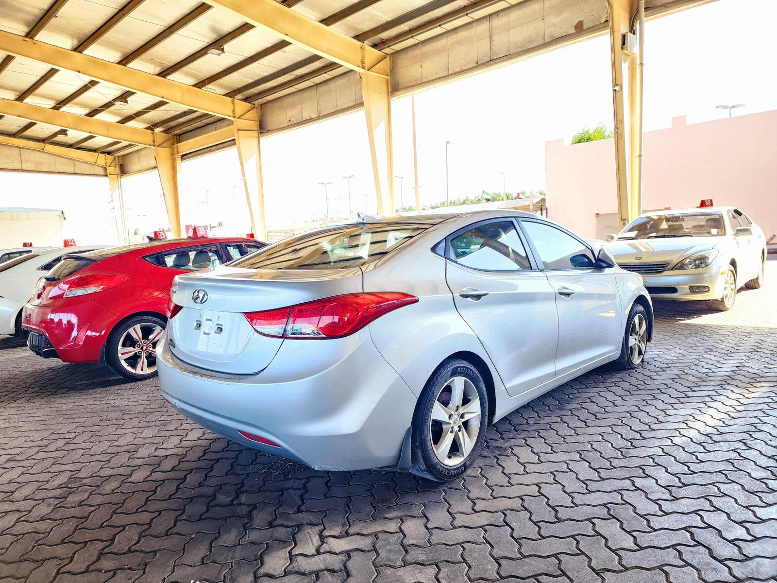 2013 HYUNDAI ELANTRA — 185136 Miles — Lot 4AE1DU611788 — Souq - Marhaba Auctions Used Cars - Image 3