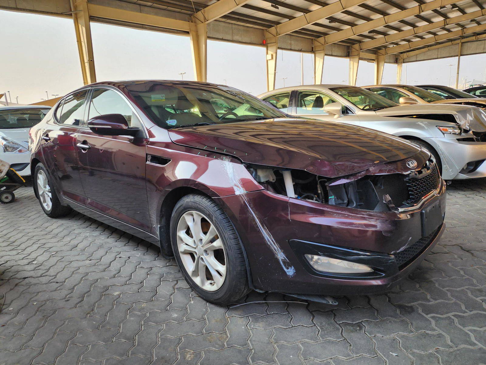 2013 KIA OPTIMA — 154817 Miles — Lot 57039564 — Souq - Marhaba Auctions Used Cars - Image 4