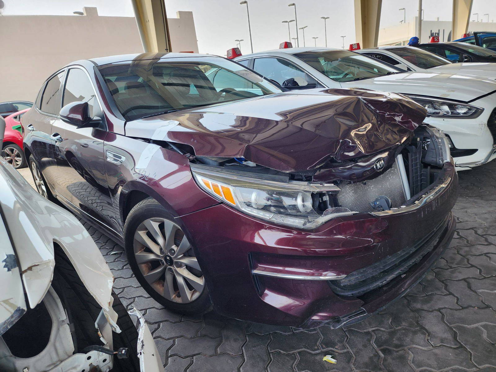 2016 KIA OPTIMA — 120955 Miles — Lot 1186 — Souq - Marhaba Auctions Used Cars - Image 6