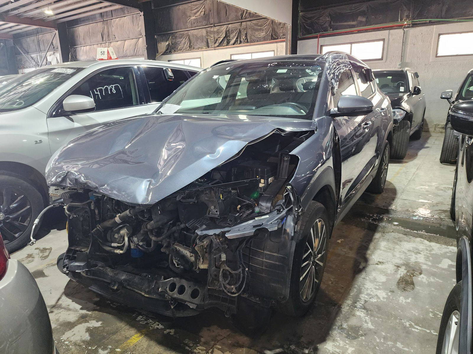 2019 HYUNDAI TUCSON — 91528 KM — Lot 40009514 — Al Quoz - Marhaba Auctions Used Cars - Image 5