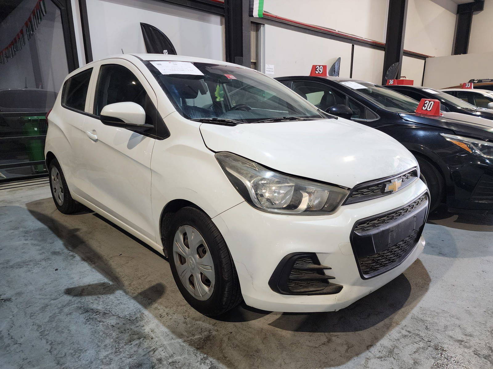 2017 CHEVROLET SPARK — 205111 KM — Lot 15863 — Al Quoz - Marhaba Auctions Used Cars - Image 3
