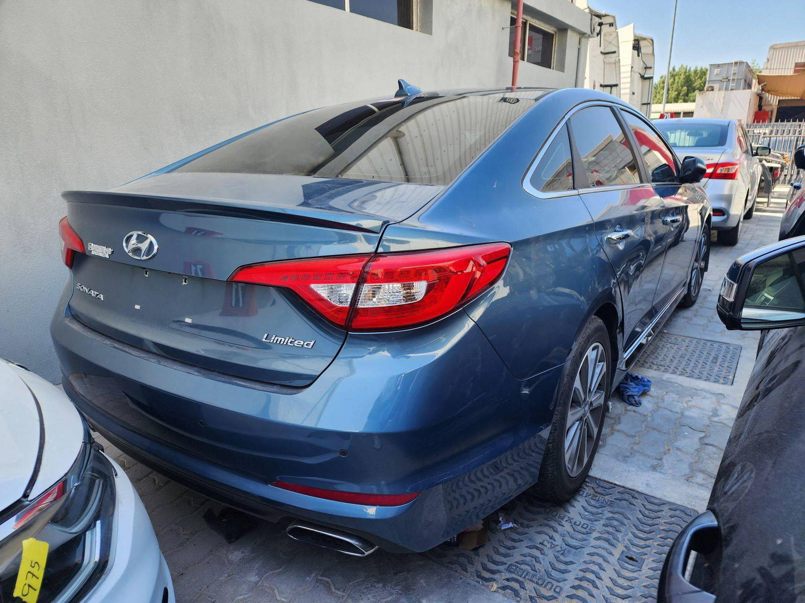2017 HYUNDAI SONATA — 114981 Miles — Lot 77441 — Al Quoz - Marhaba Auctions Used Cars - Image 3