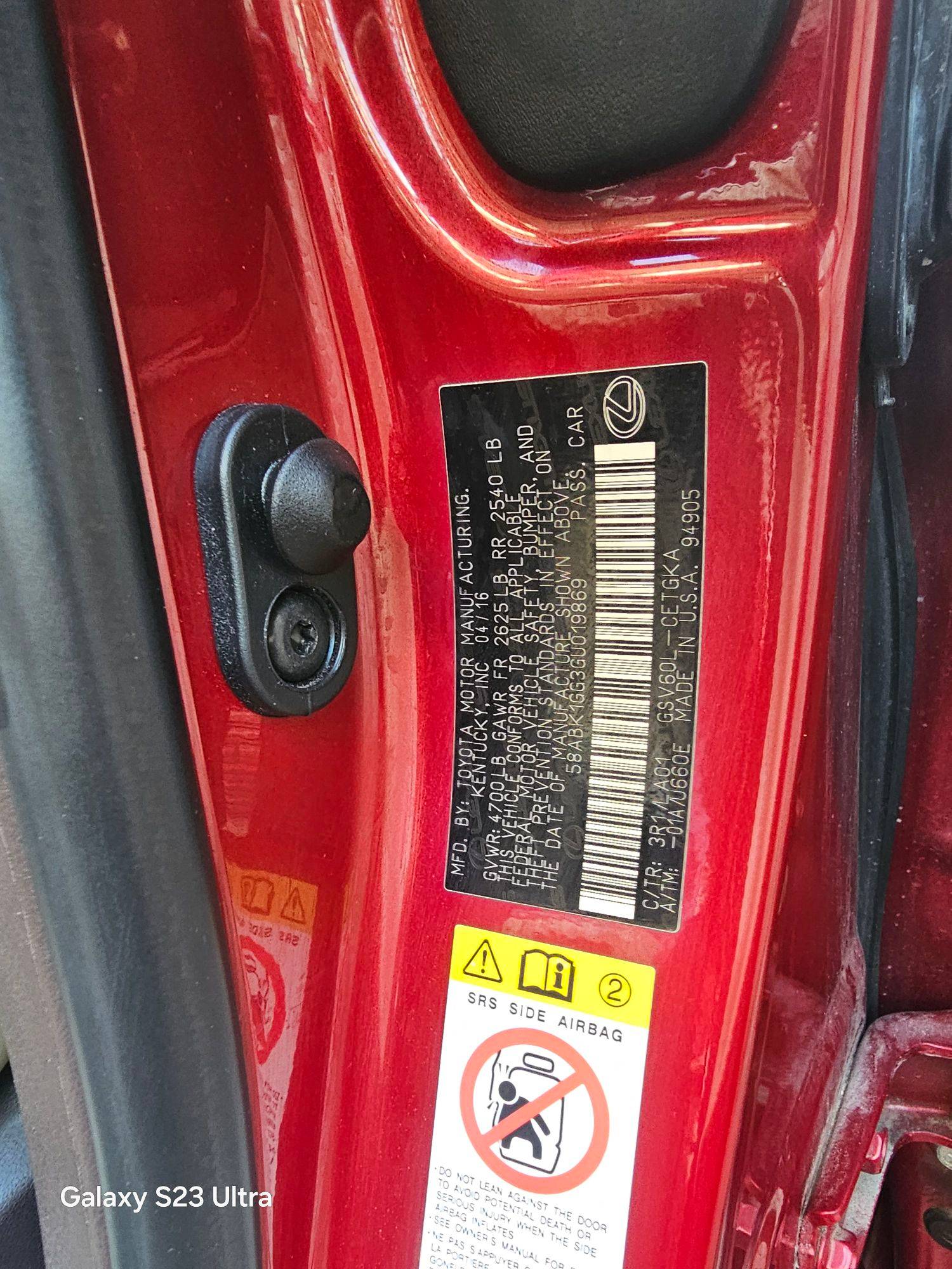 LEXUS ES 350 2016 - Marhaba Auction Used Cars - Image 10