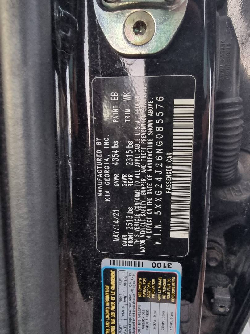 KIA K5 2022 - Marhaba Auction Used Cars - Image 5
