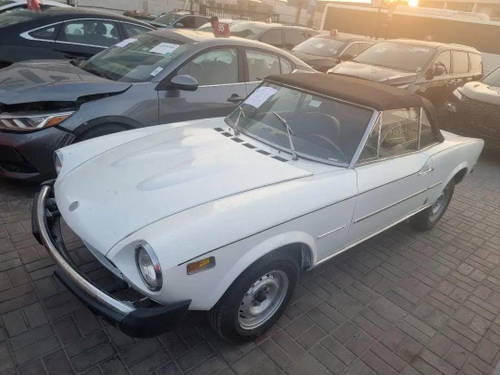 1978 FIAT SPIDER at Marhaba Auctions