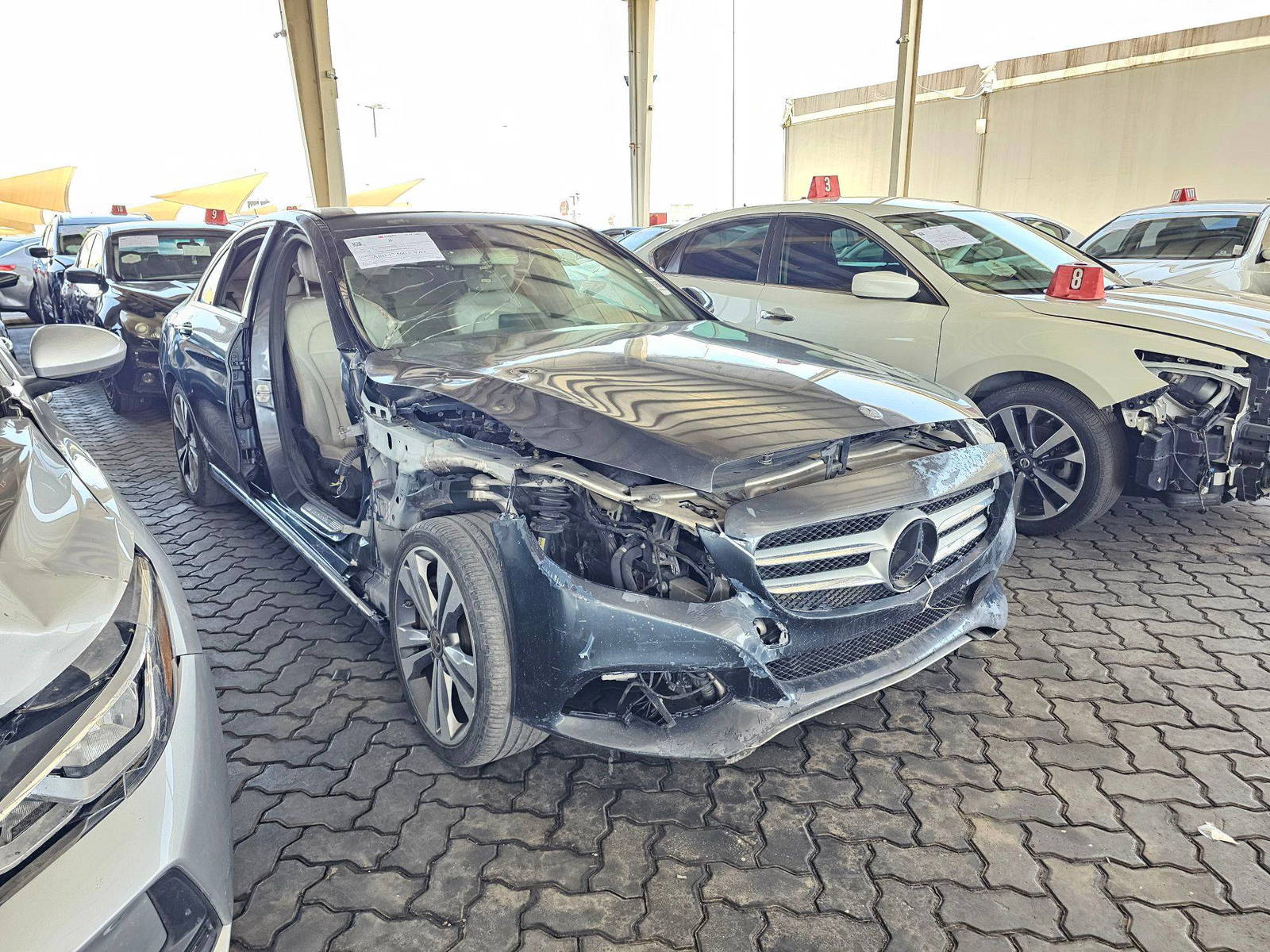 MERCEDES BENZ C300 2015 - Marhaba Auction Used Cars - Image 4