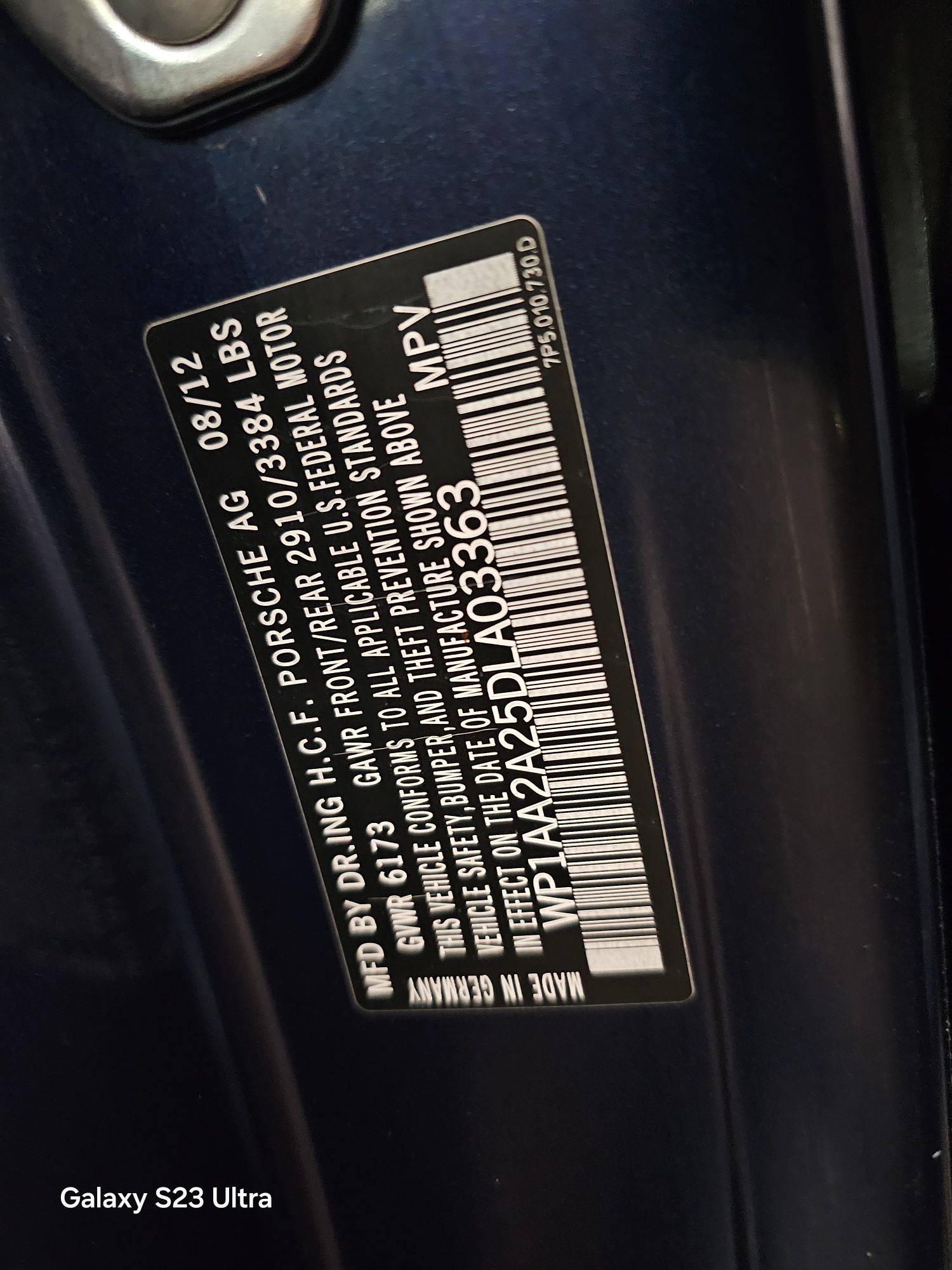 PORSCHE Cayenne 2013 - Marhaba Auction Used Cars - Image 10