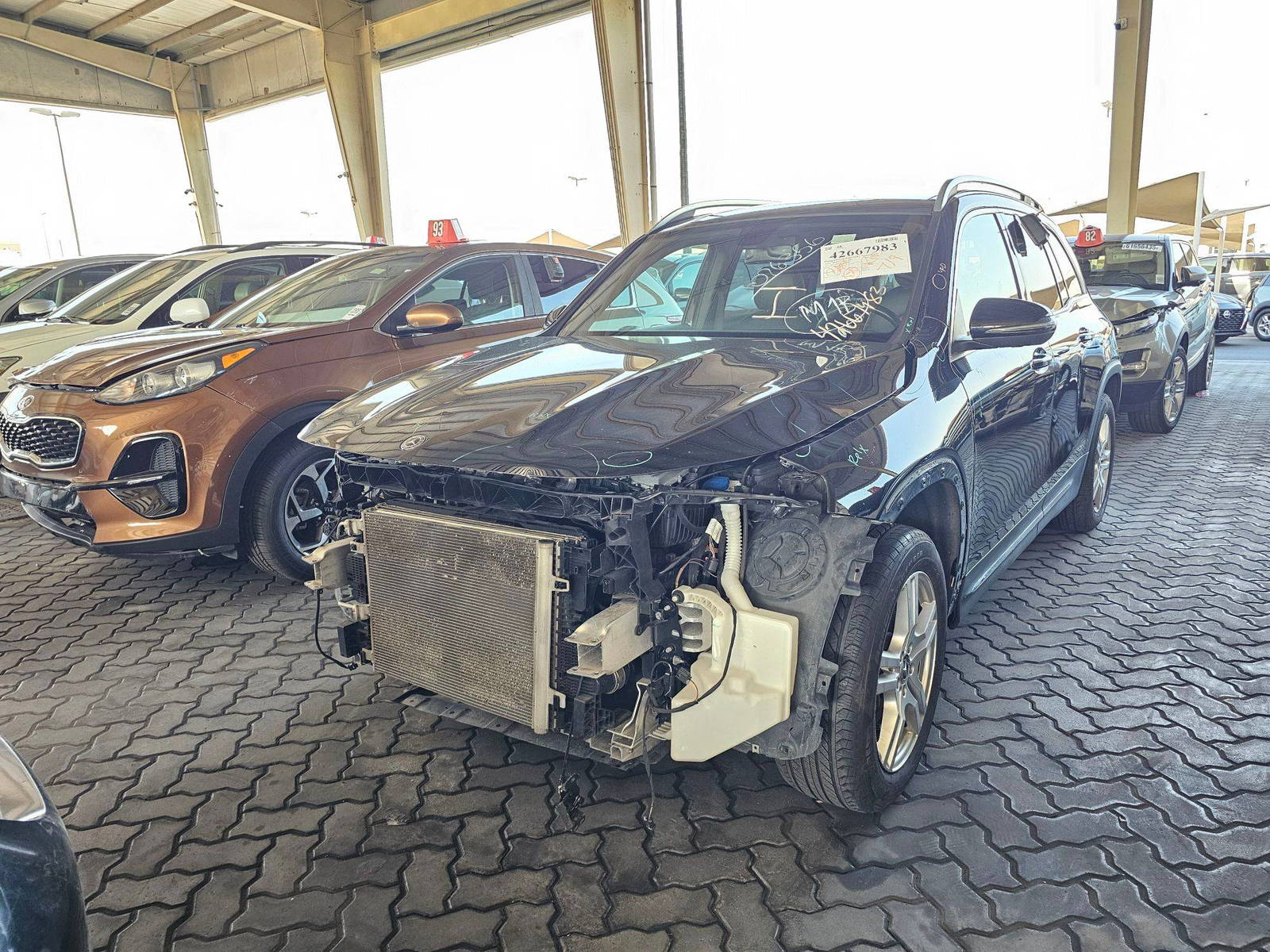 2020 MERCEDES BENZ GLB 250 — 86449 Miles — Lot 54221212 — Souq - Marhaba Auctions Used Cars - Image 6