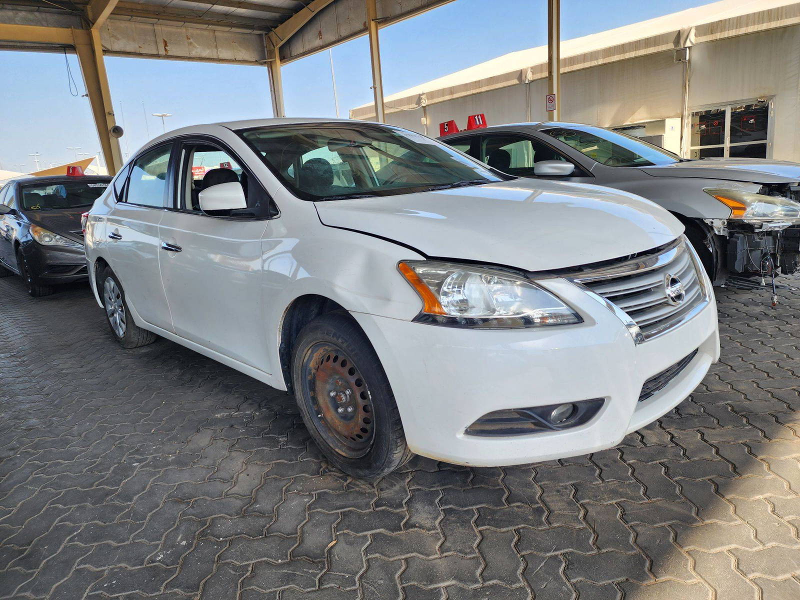2013 NISSAN SENTRA — 144125 Miles — Lot 8DL643517 — Souq - Marhaba Auctions Used Cars - Image 4