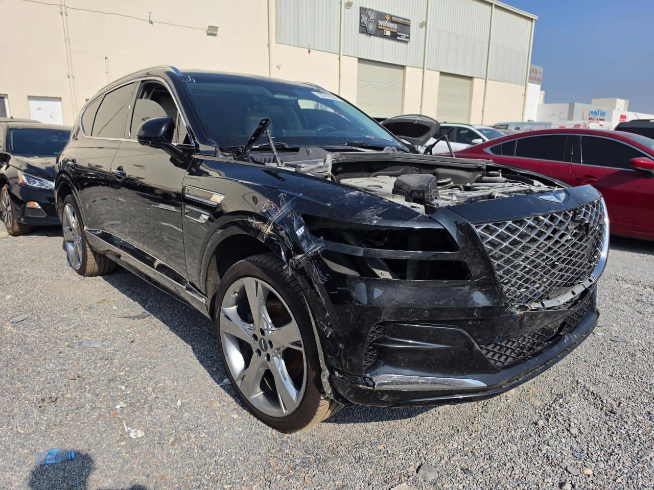 2021 GENESIS GV80 BASE — 101479 Miles — Lot 53701586 - Marhaba Auctions Used Cars - Image 2