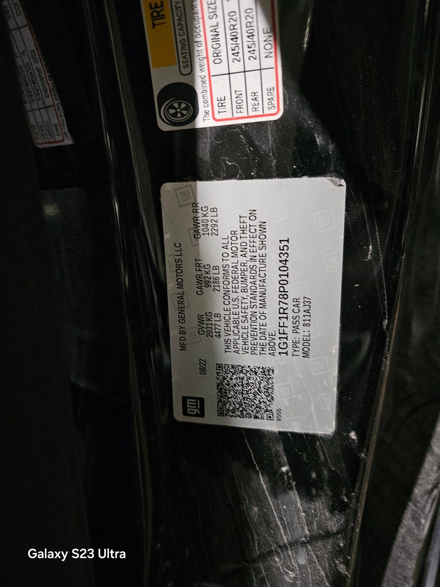 CHEVROLET CAMARO 2023 - Marhaba Auction Used Cars - Image 8