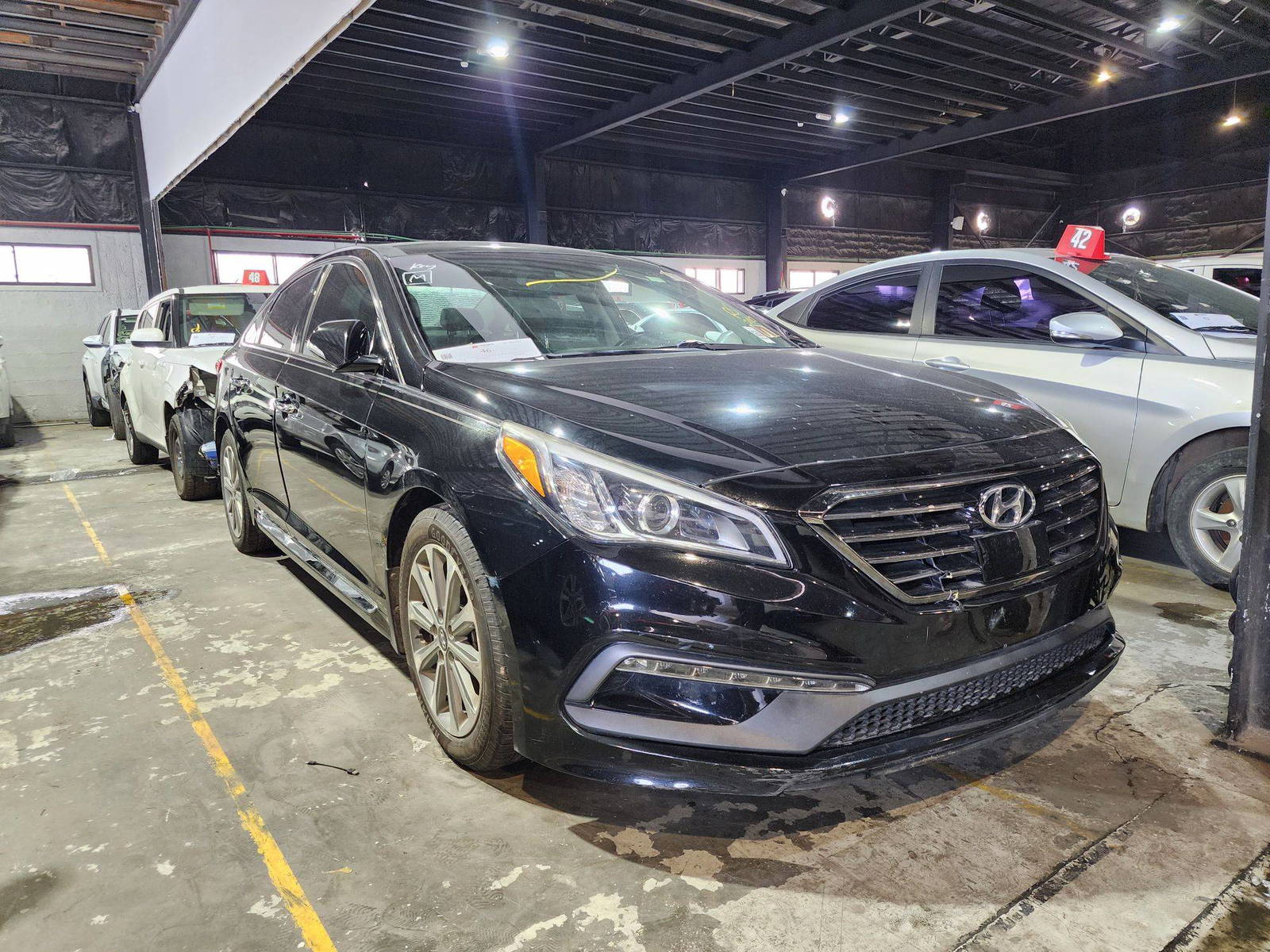 2016 HYUNDAI SONATA — 157774 Miles — Lot 507170 — Al Quoz - Marhaba Auctions Used Cars - Image 3