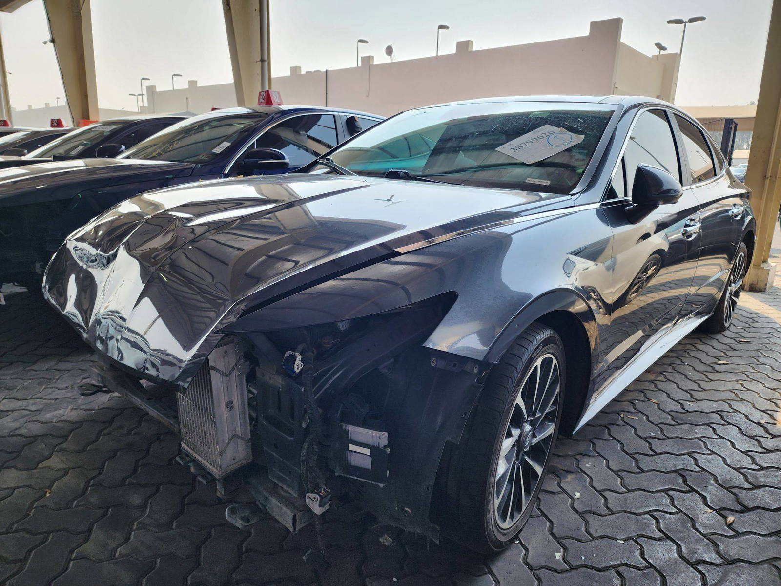 2020 HYUNDAI SONATA — 97760 Miles — Lot 14036 — Souq - Marhaba Auctions Used Cars - Image 9