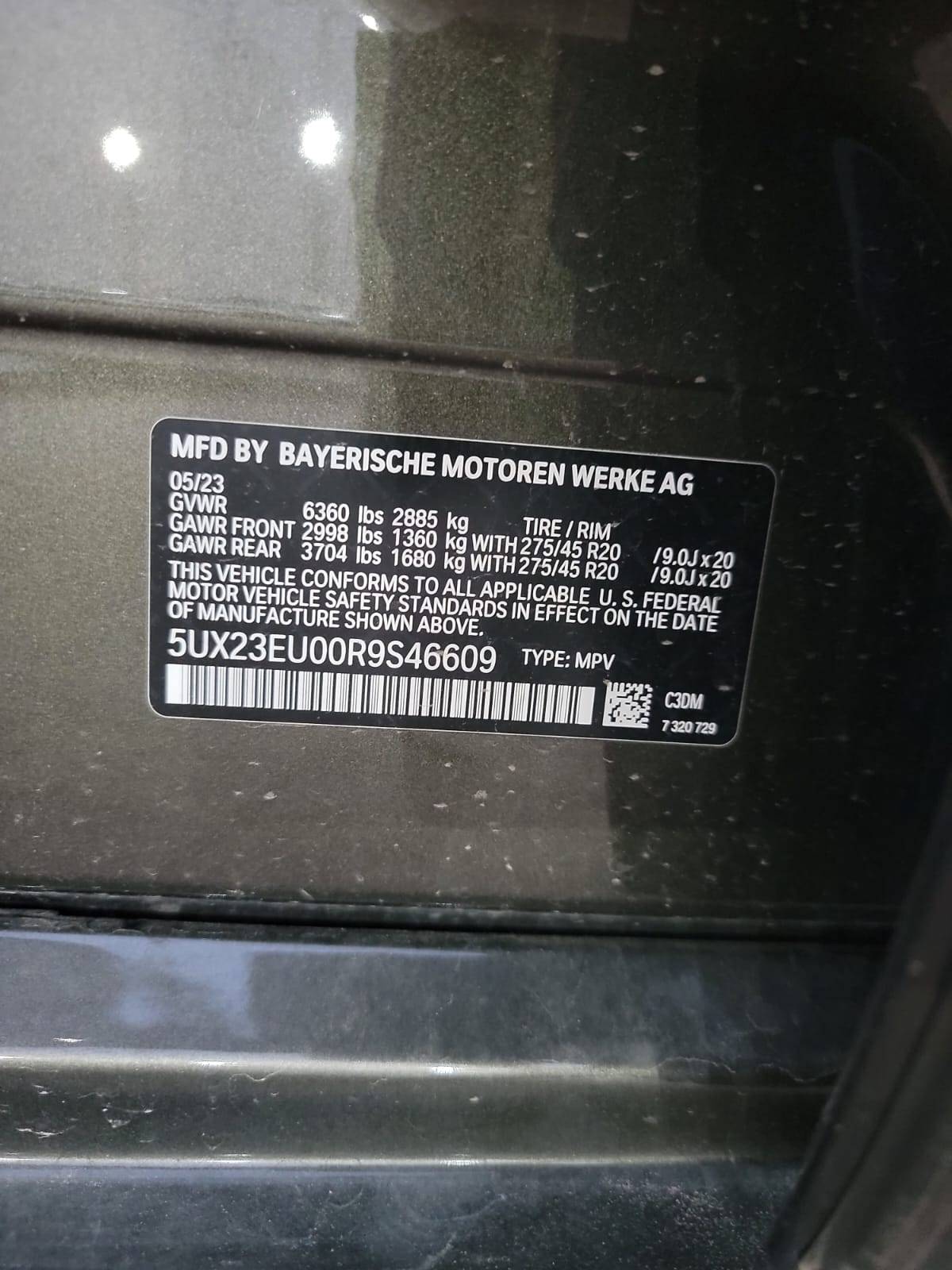 BMW X5 XDRIVE40I 2024 - Marhaba Auction Used Cars - Image 11