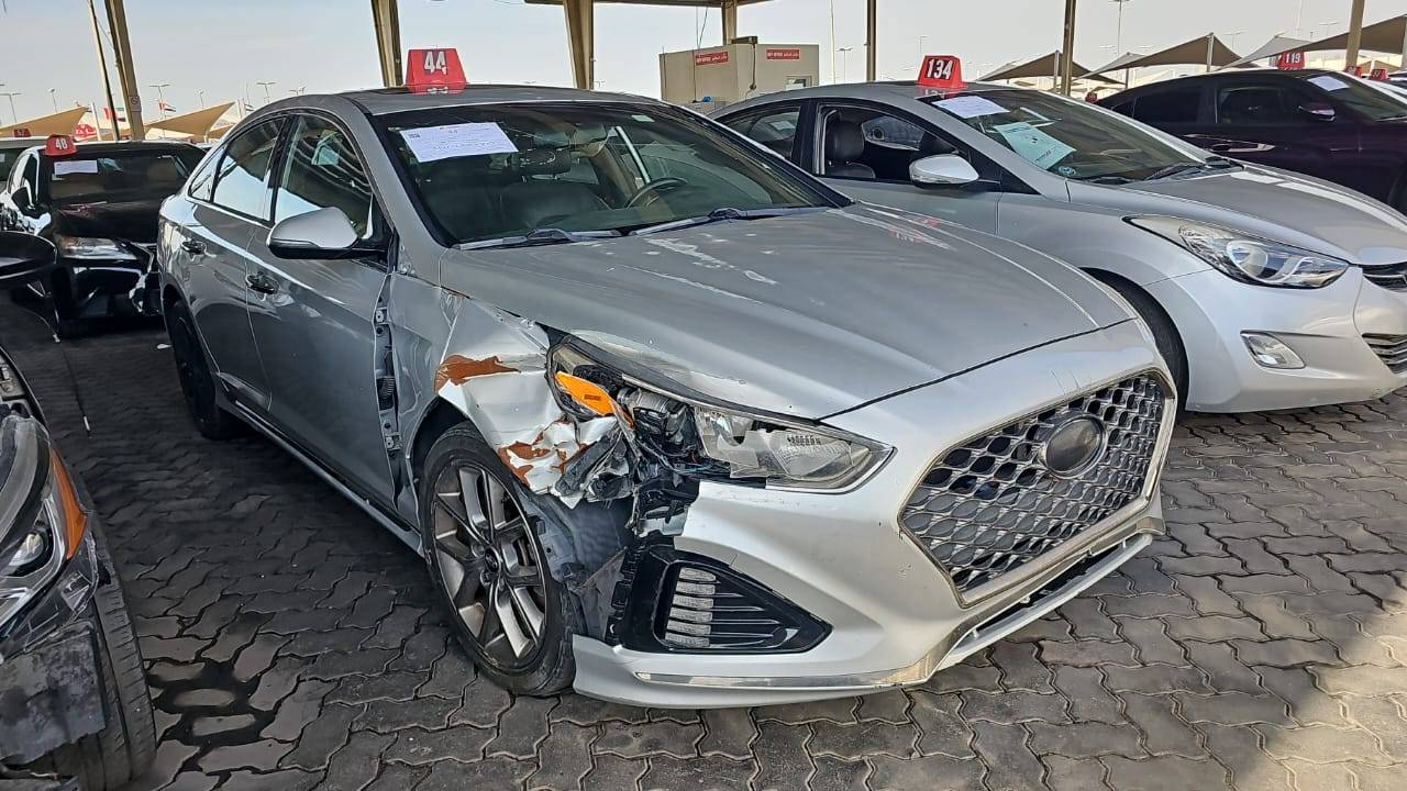 HYUNDAI SONATA 2018 - Marhaba Auction Used Cars - Image 8