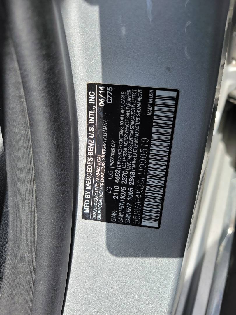 2015 MERCEDES BENZ C300 — 75985 Miles — Lot 42956875 — Main - Marhaba Auctions Used Cars - Image 10