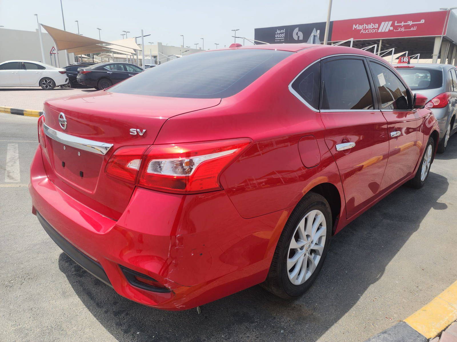 2018 NISSAN SENTRA — 105484 Miles — Lot 38401458 — Souq - Marhaba Auctions Used Cars - Image 3