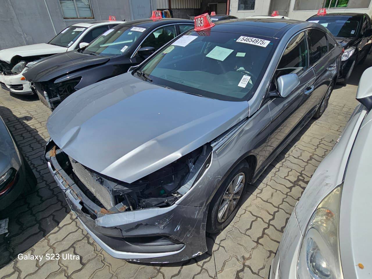 2015 HYUNDAI SONATA — 210686 KM — Lot 54654975 — Main - Marhaba Auctions Used Cars - Image 4