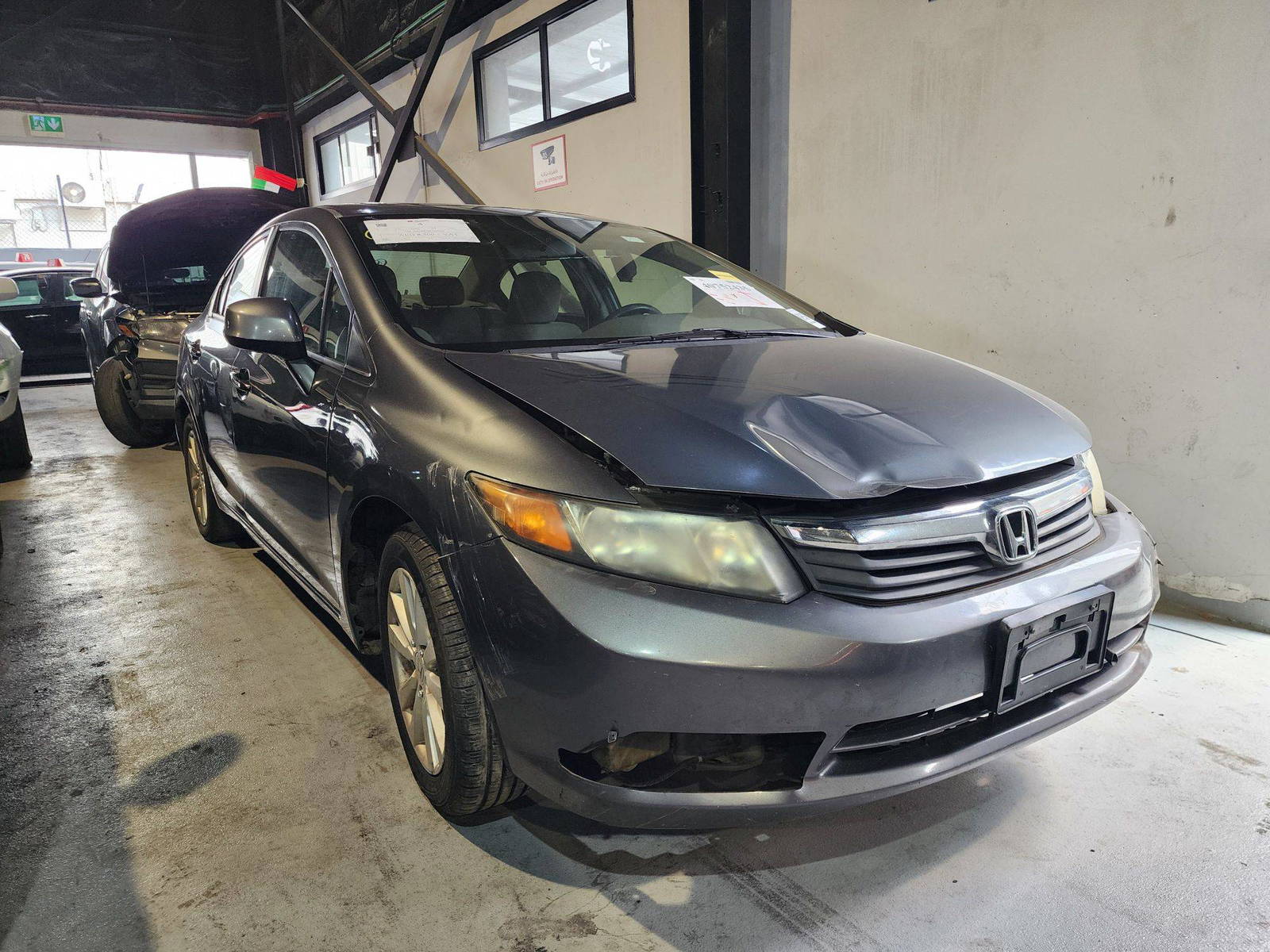 2012 HONDA CIVIC — 250868 Miles — Lot 85295 — Al Quoz - Marhaba Auctions Used Cars - Image 5