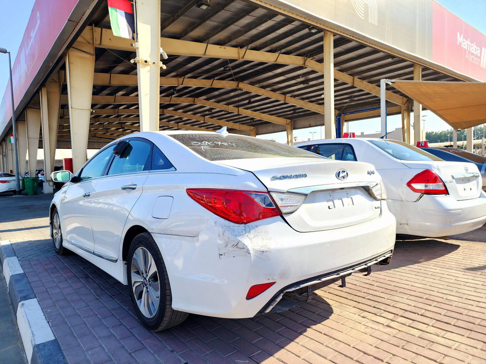 2013 HYUNDAI SONATA — `184007 Miles — Lot DA096784 — Main - Marhaba Auctions Used Cars - Image 3