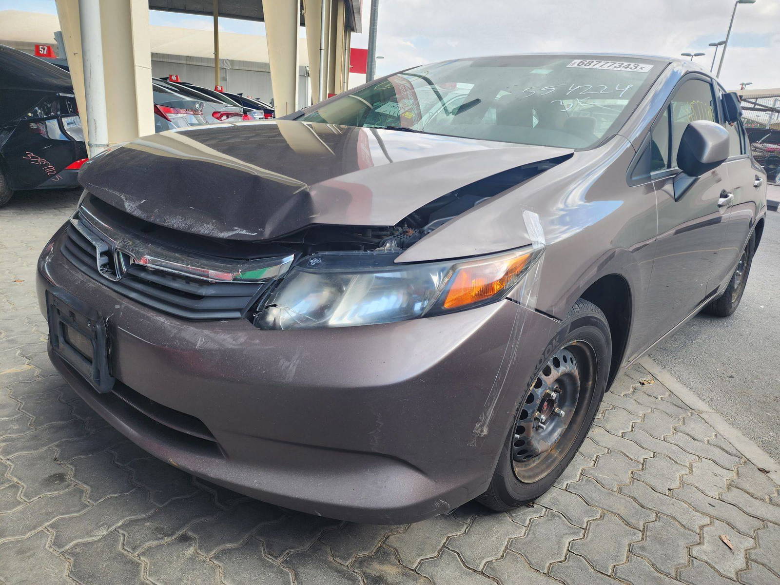 2012 HONDA CIVIC — 249751 Miles — Lot 68777343 - Marhaba Auctions Used Cars - Image 6