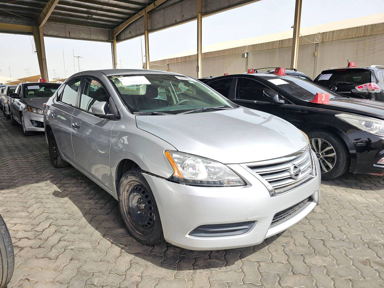 2014 NISSAN SENTRA — 169623 Miles — Lot 6EY233772 — Souq - Marhaba Auctions Used Cars - Image 3