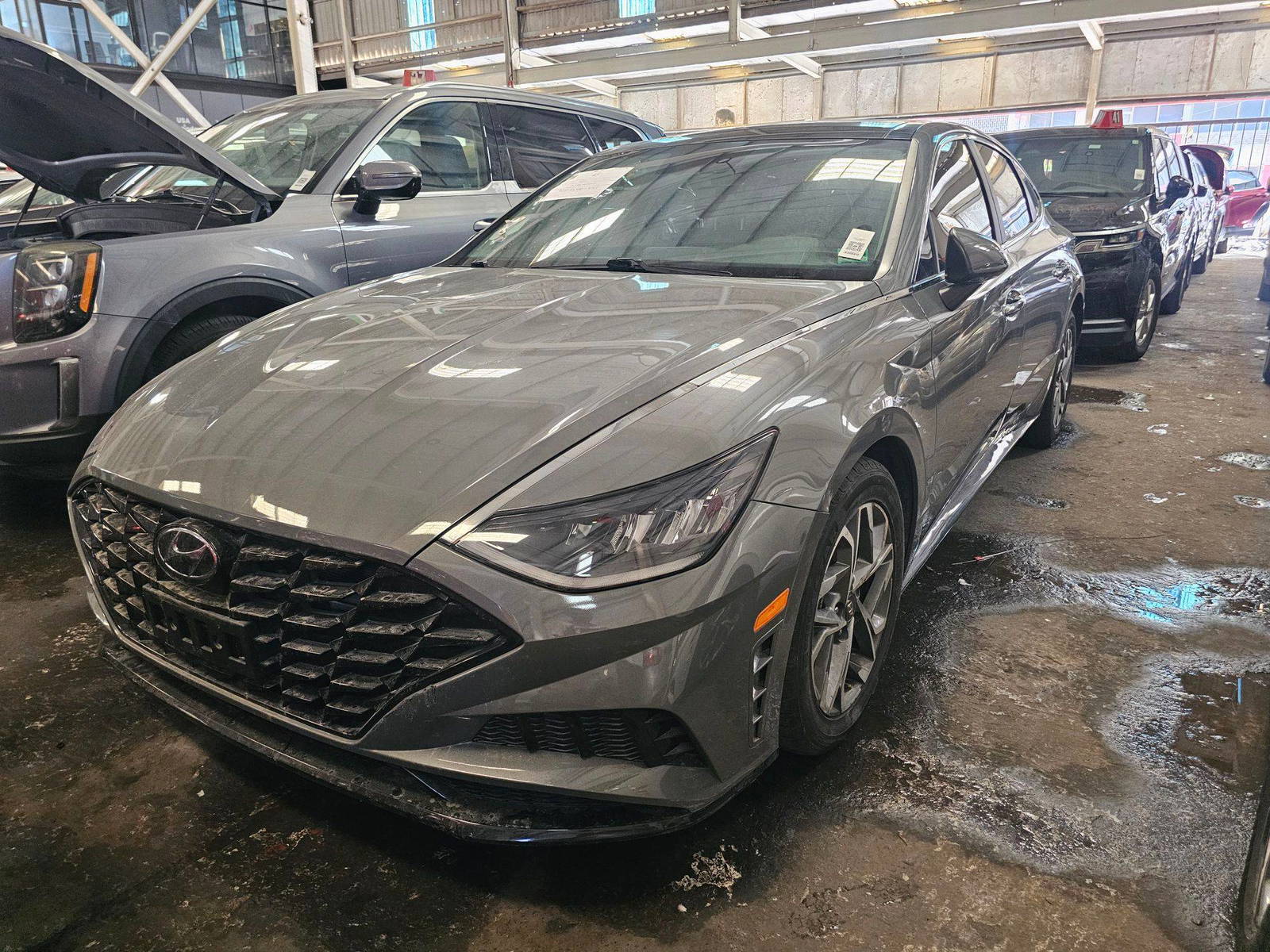 2023 HYUNDAI SONATA — 55333 Miles — Lot 43778373 — Main - Marhaba Auctions Used Cars - Image 4