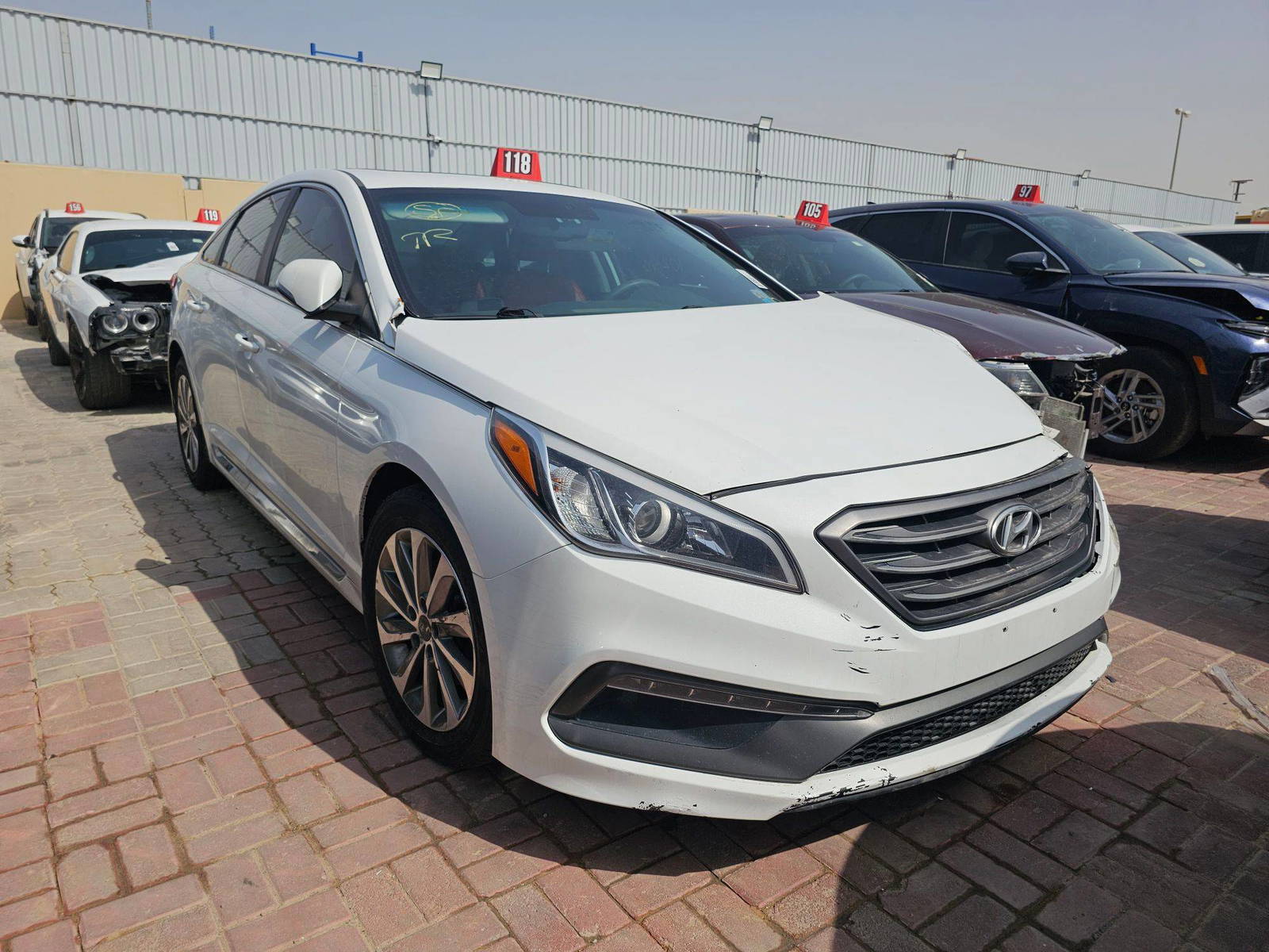 HYUNDAI SONATA SPORT 2015 - Marhaba Auction Used Cars - Image 4