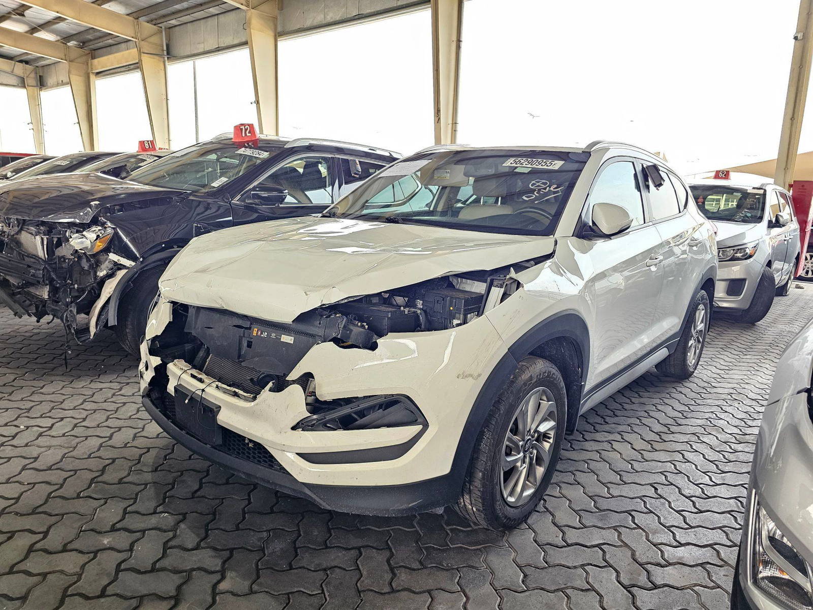 2018 HYUNDAI TUCSON — 98207 Miles — Lot 45JU670034 — Main - Marhaba Auctions Used Cars - Image 5