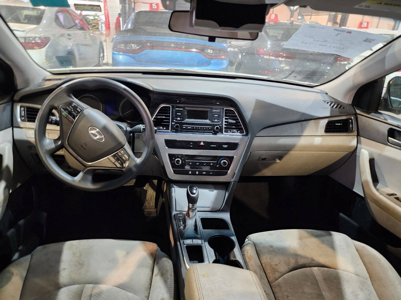 2017 HYUNDAI SONATA — 166610 Miles — Lot 26800 — Al Quoz - Marhaba Auctions Used Cars - Image 8