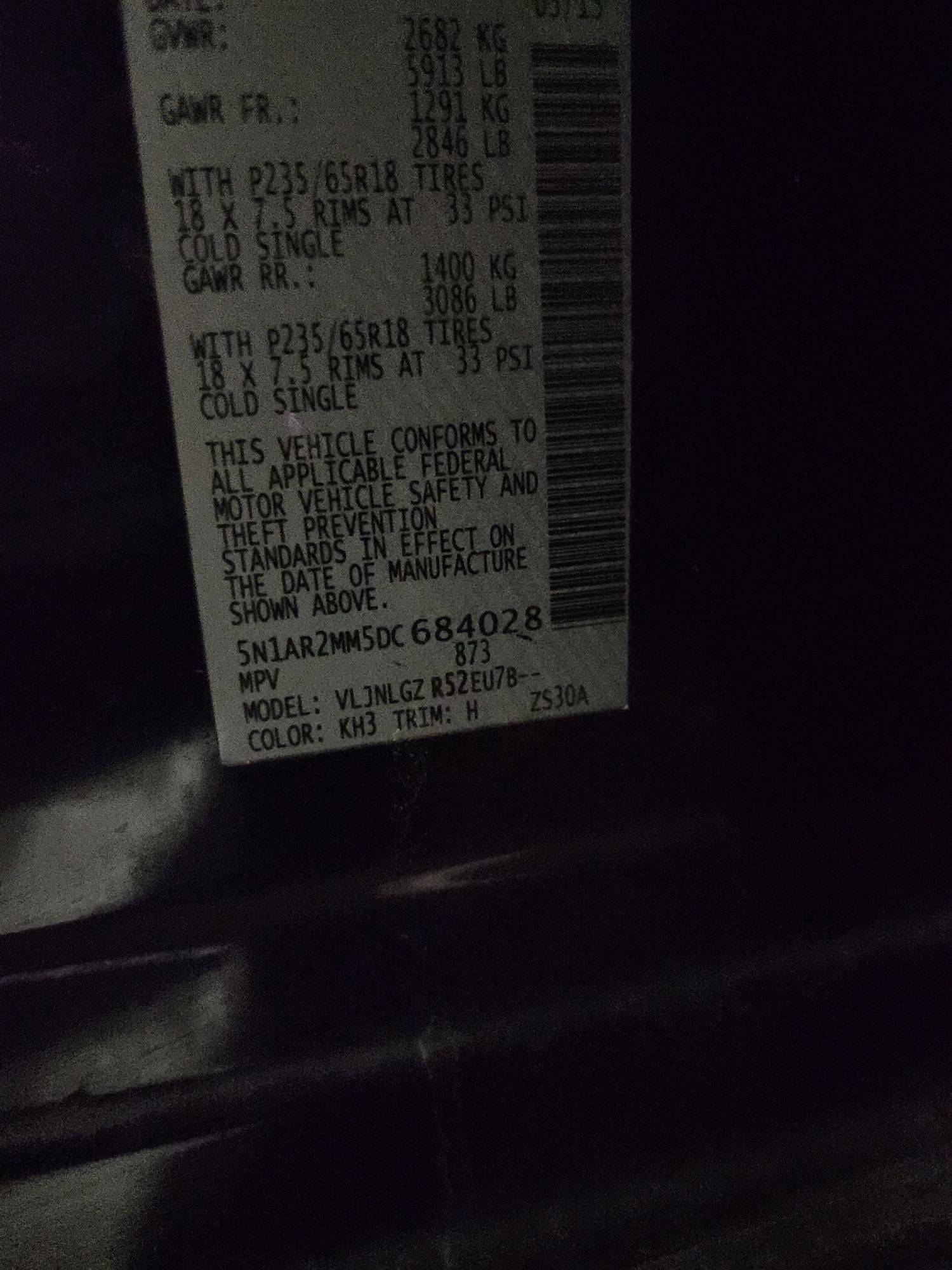 NISSAN PATHFINDER 2013 - Marhaba Auction Used Cars - Image 8