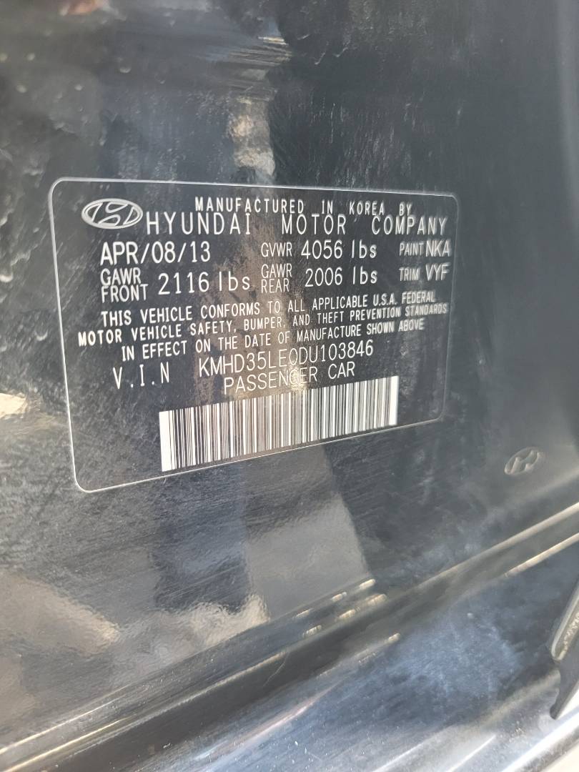 2013 HYUNDAI ELANTRA GT — 123543 Miles — Lot U103846 — Main - Marhaba Auctions Used Cars - Image 10