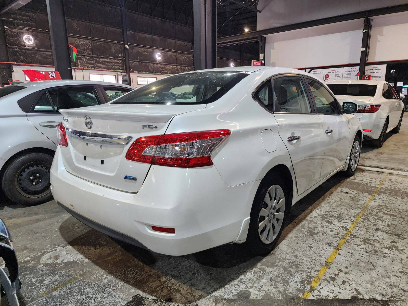 2013 NISSAN SENTRA — 156853 Miles — Lot 4598978 — Al Quoz - Marhaba Auctions Used Cars - Image 3