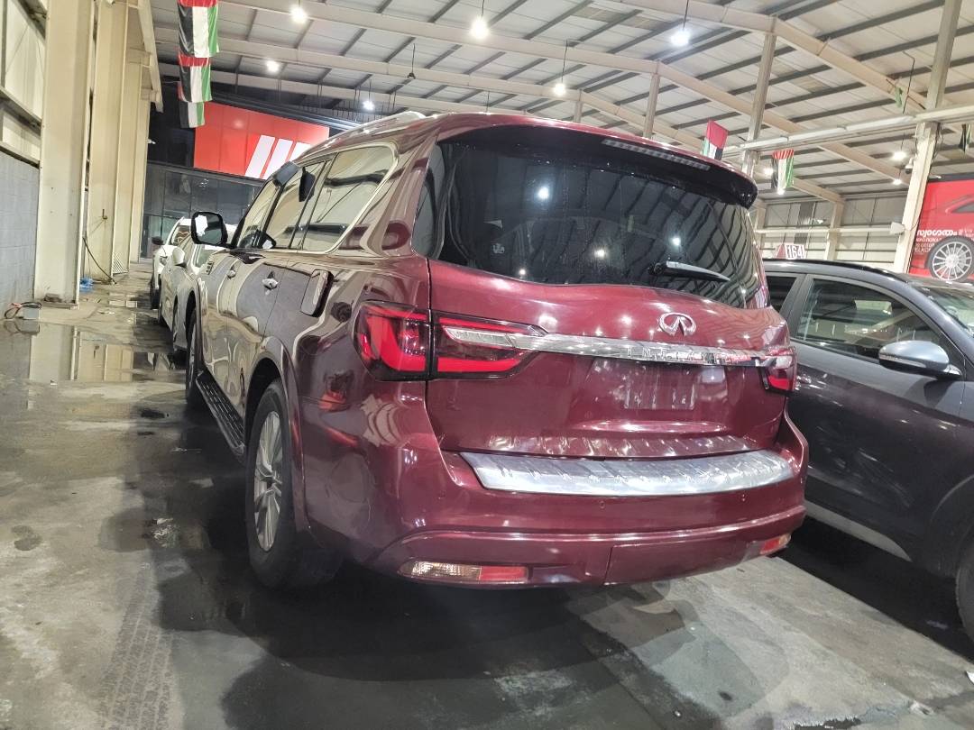 2021 INFINITI QX80 — 37209 Miles — Lot 718294 — Main - Marhaba Auctions Used Cars - Image 3