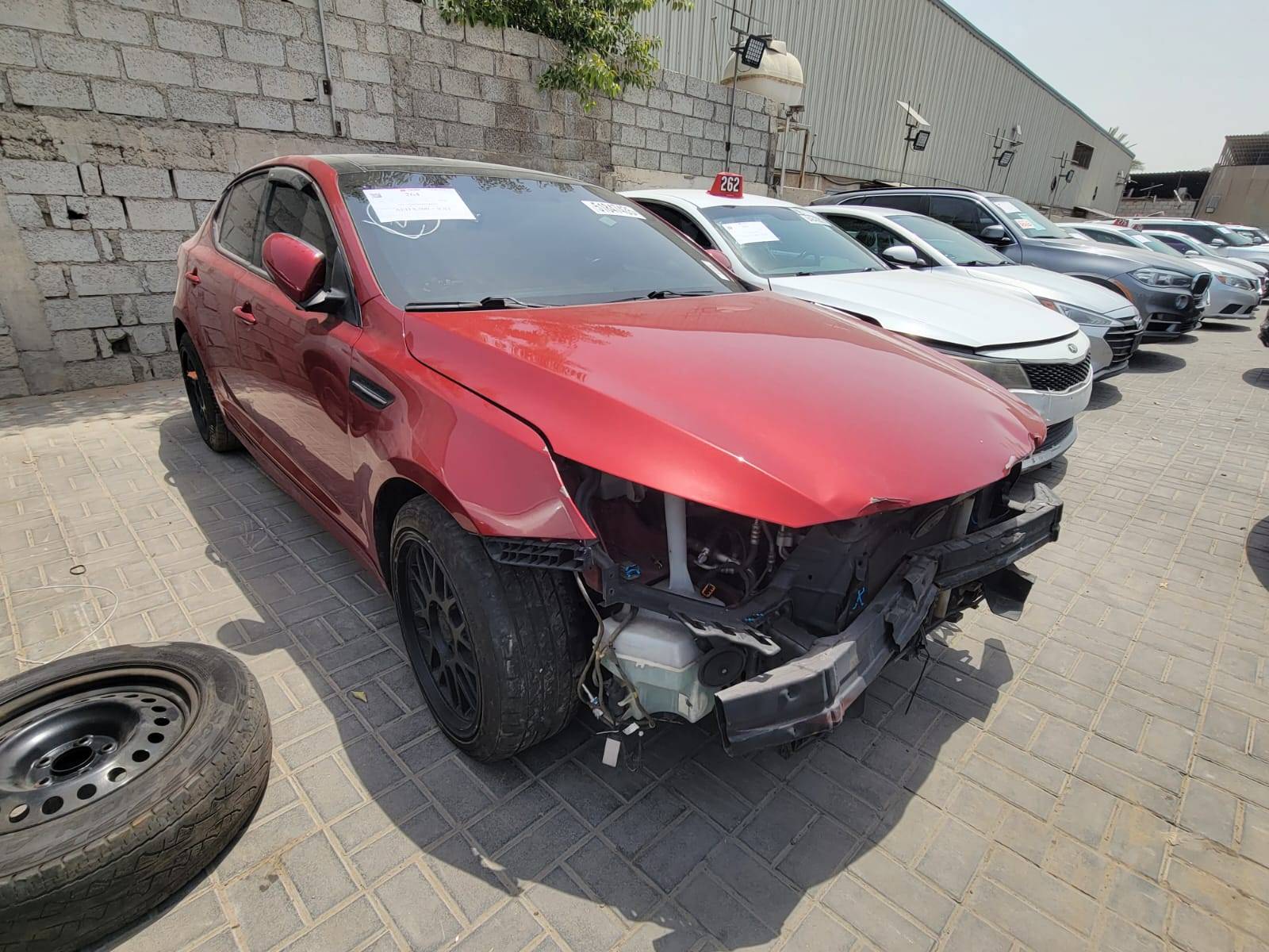 2012 KIA OPTIMA — 191568 Miles — Lot CG083761 — Main - Marhaba Auctions Used Cars - Image 3