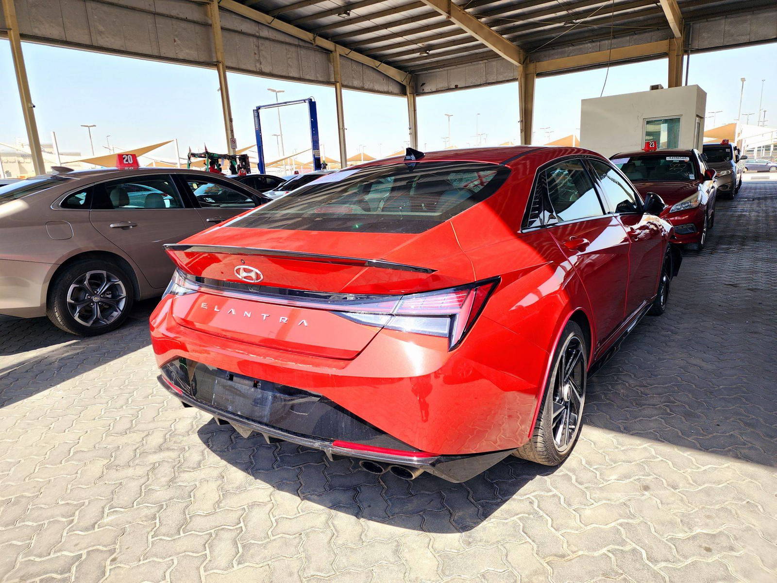 2022 HYUNDAI ELANTRA — 79454 Miles — Lot NU241189 — Souq - Marhaba Auctions Used Cars - Image 3