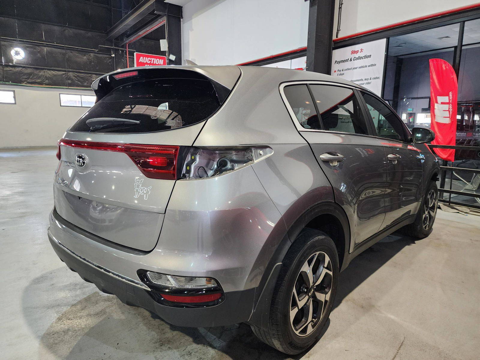 2020 KIA SPORTAGE — 32465 Miles — Lot 41314 — Main - Marhaba Auctions Used Cars - Image 3