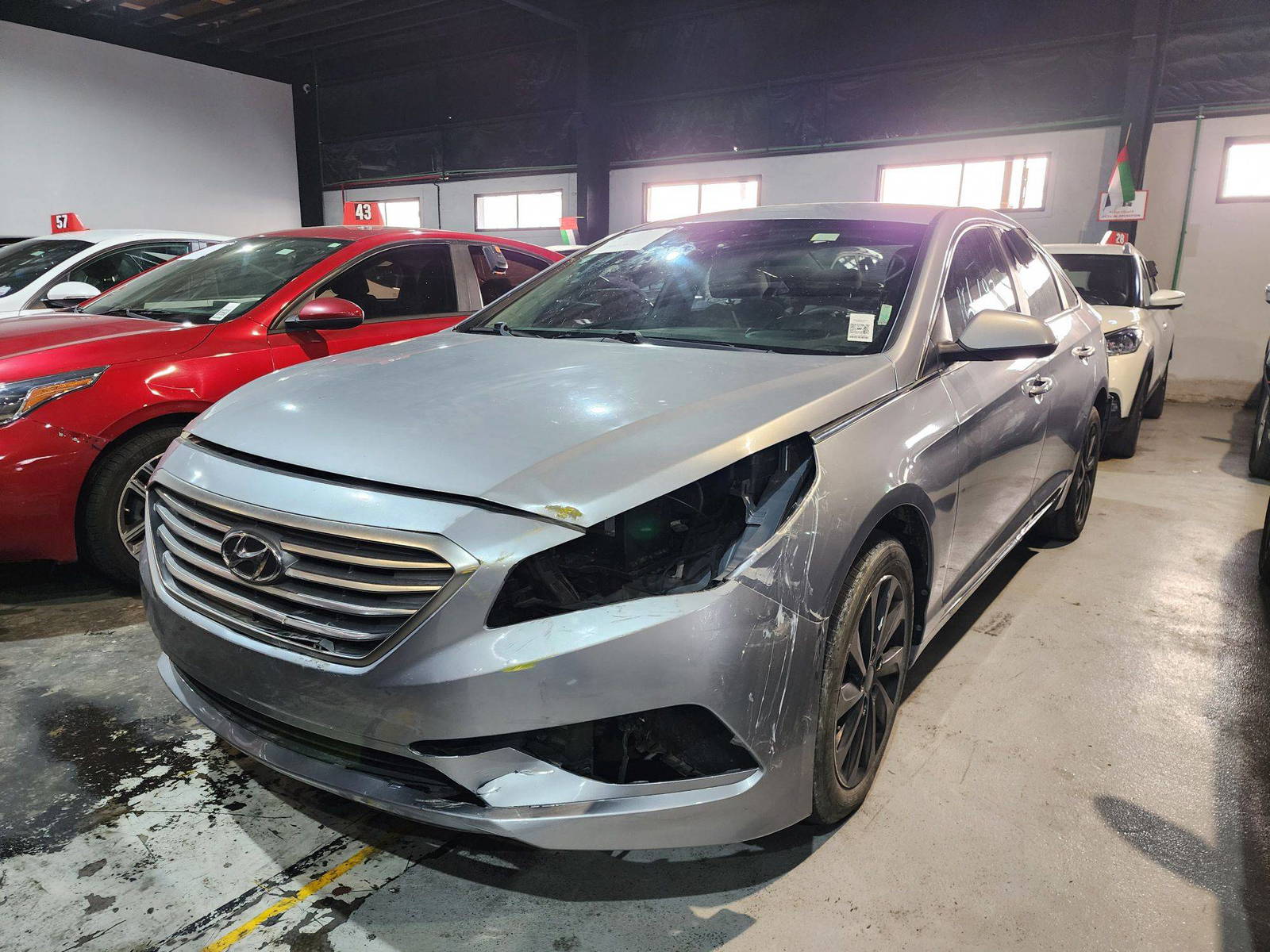 2015 HYUNDAI SONATA — 156697 Miles — Lot F7FH153898 — Al Quoz - Marhaba Auctions Used Cars - Image 5