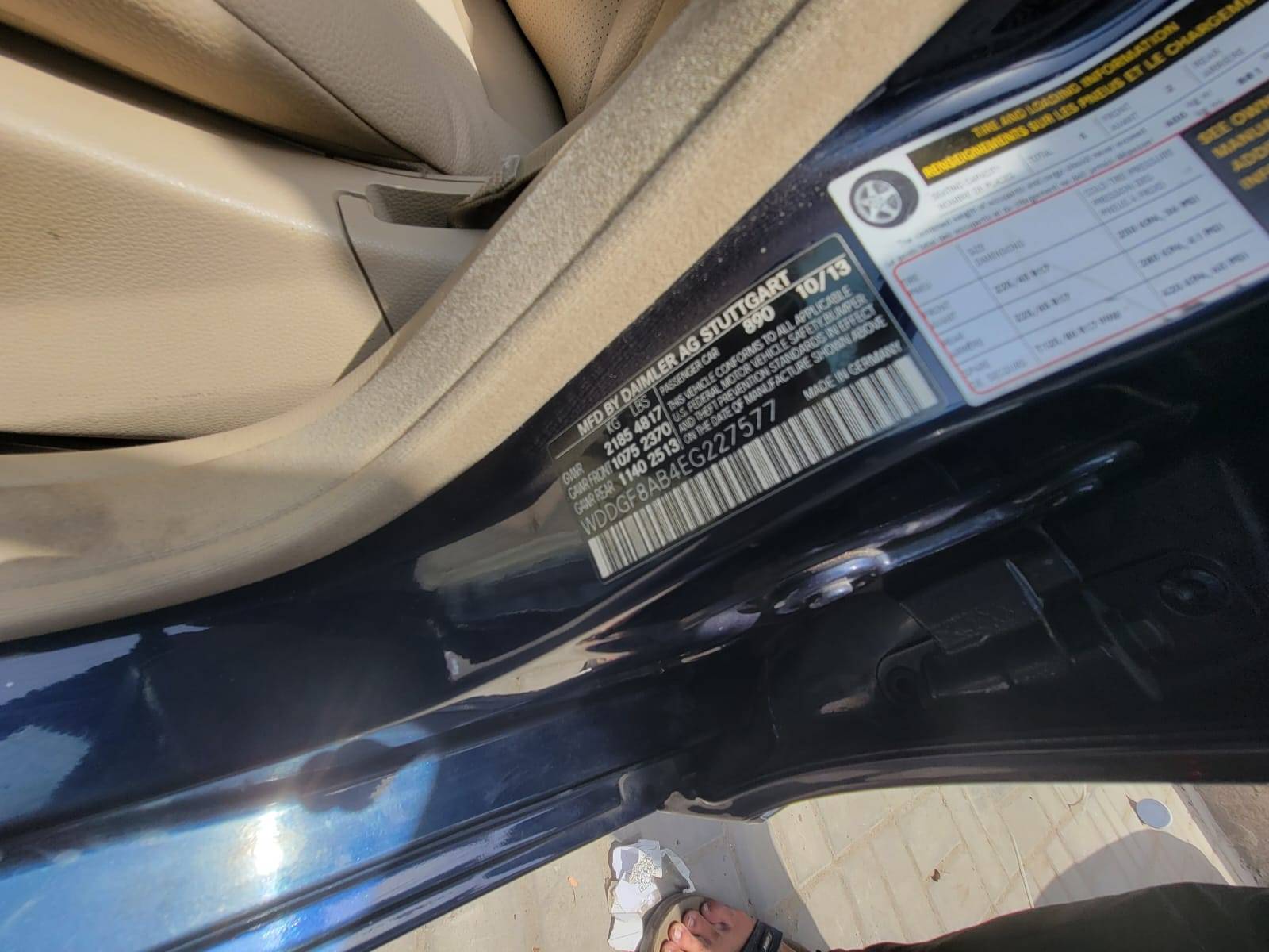 2014 MERCEDES BENZ C300 — 189919 Miles — Lot EG227577 — Main - Marhaba Auctions Used Cars - Image 10