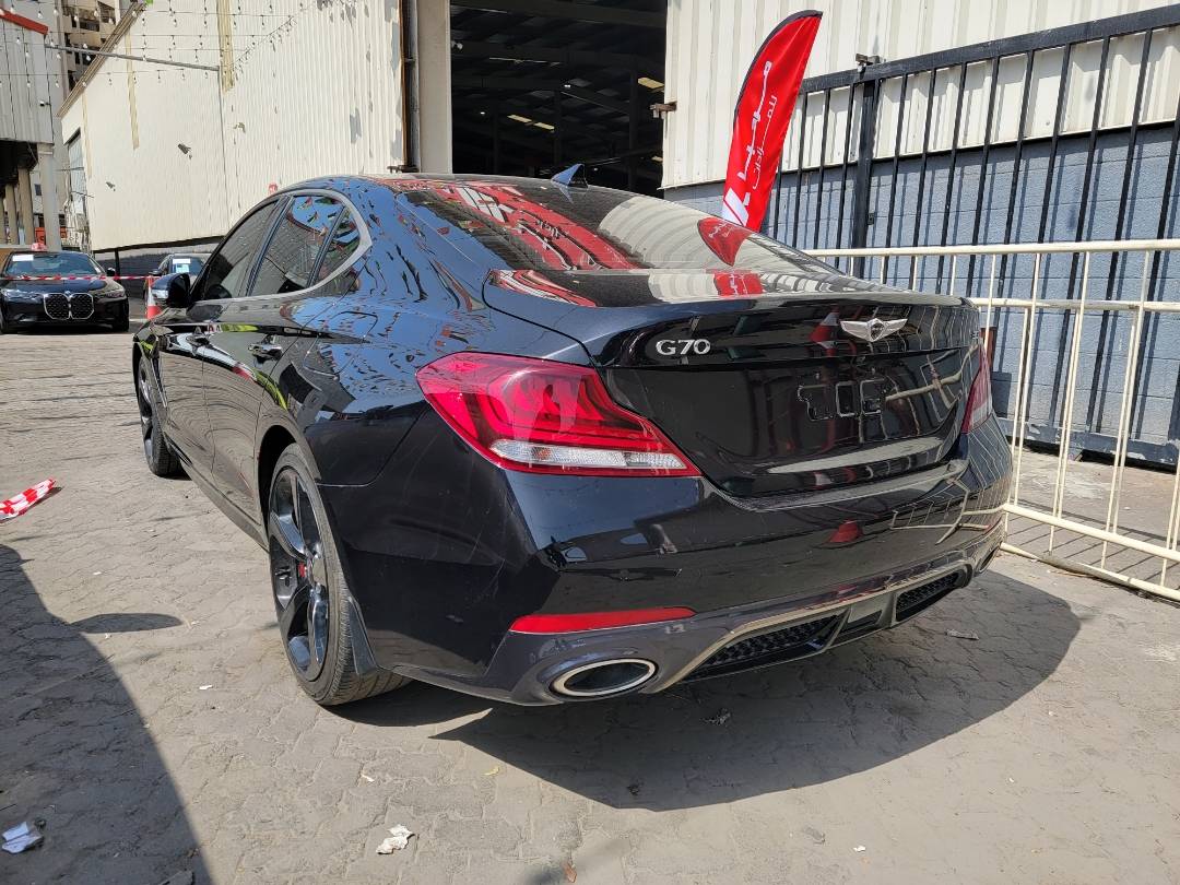 2021 GENESIS G70 — 45815 Miles — Lot 074106 — Main - Marhaba Auctions Used Cars - Image 3