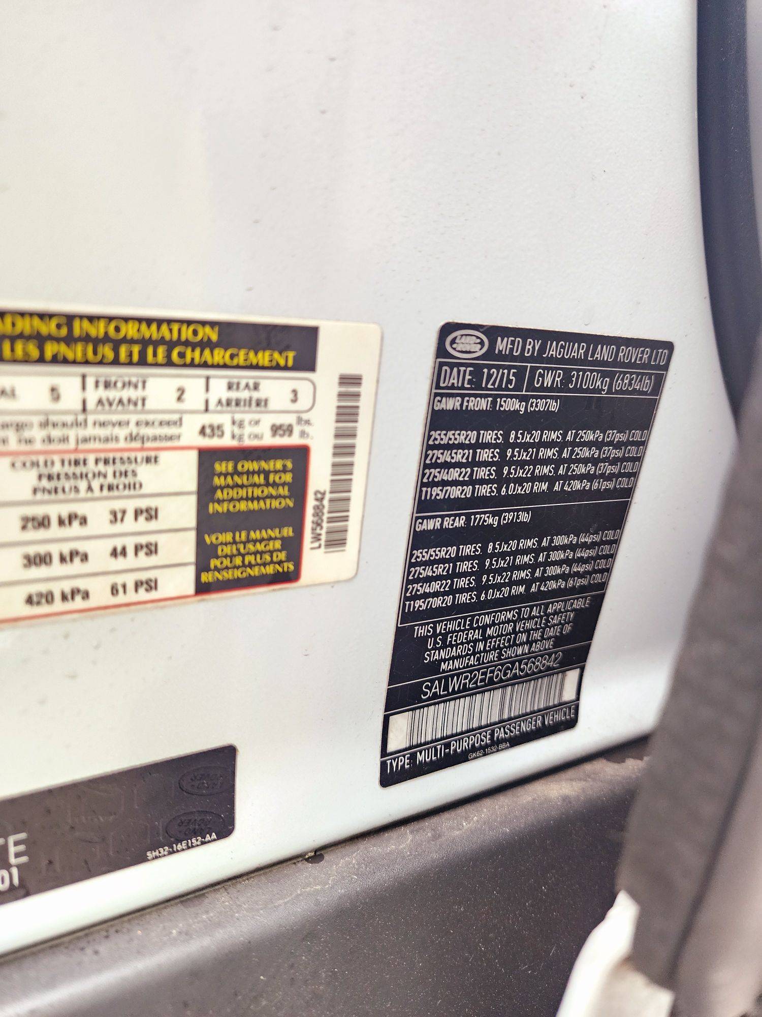 LAND ROVER RANGE ROVER SPORT 2016 - Marhaba Auction Used Cars - Image 10