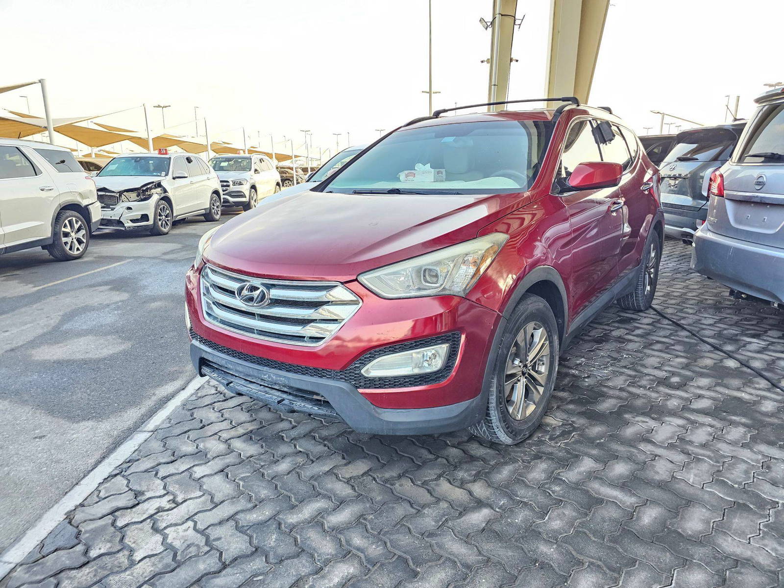 HYUNDAI SANTA FE 2016 - Marhaba Auction Used Cars - Image 4