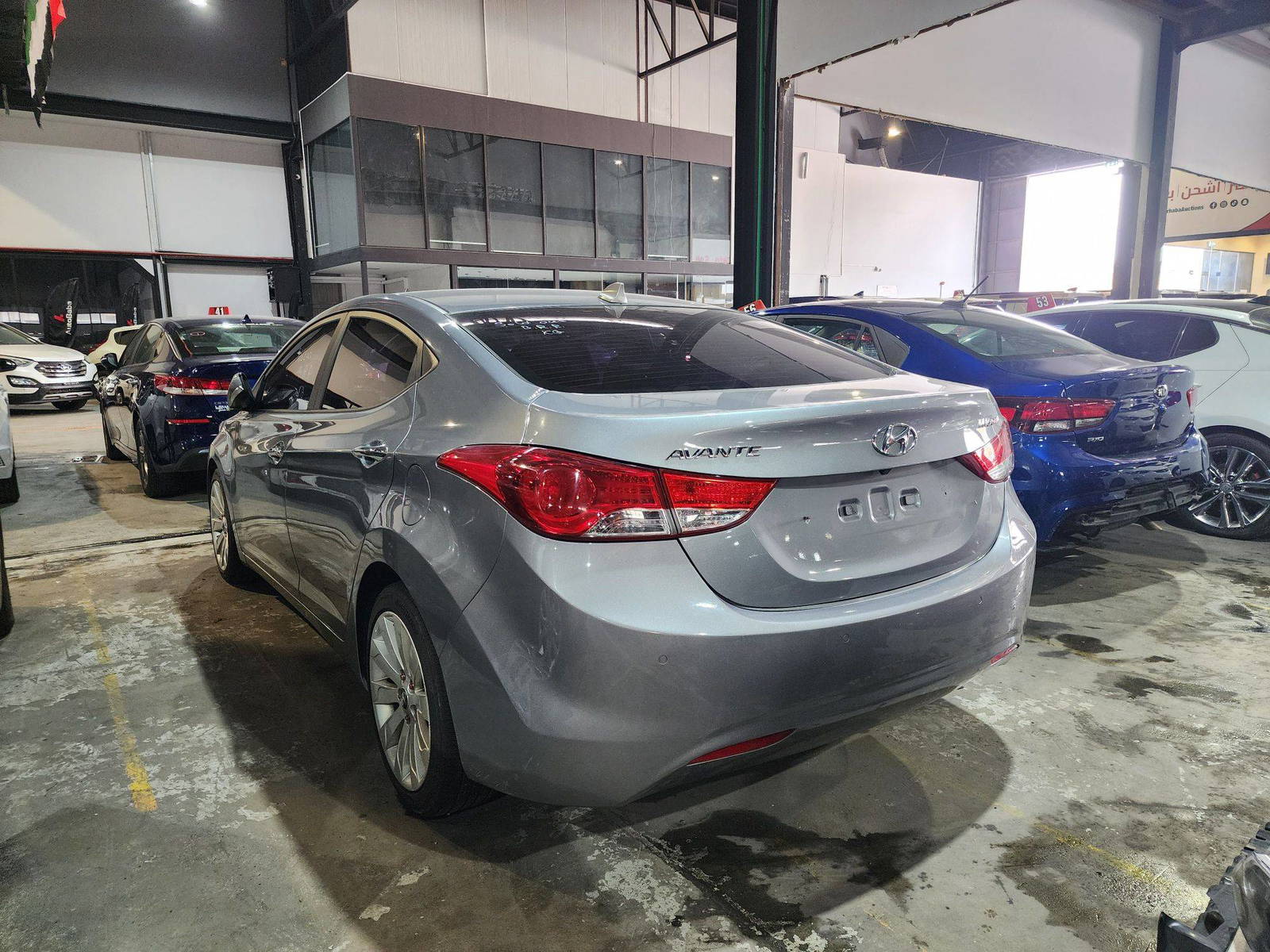 2012 HYUNDAI AVANTE — 156827 KM — Lot 354535 — Al Quoz - Marhaba Auctions Used Cars - Image 4