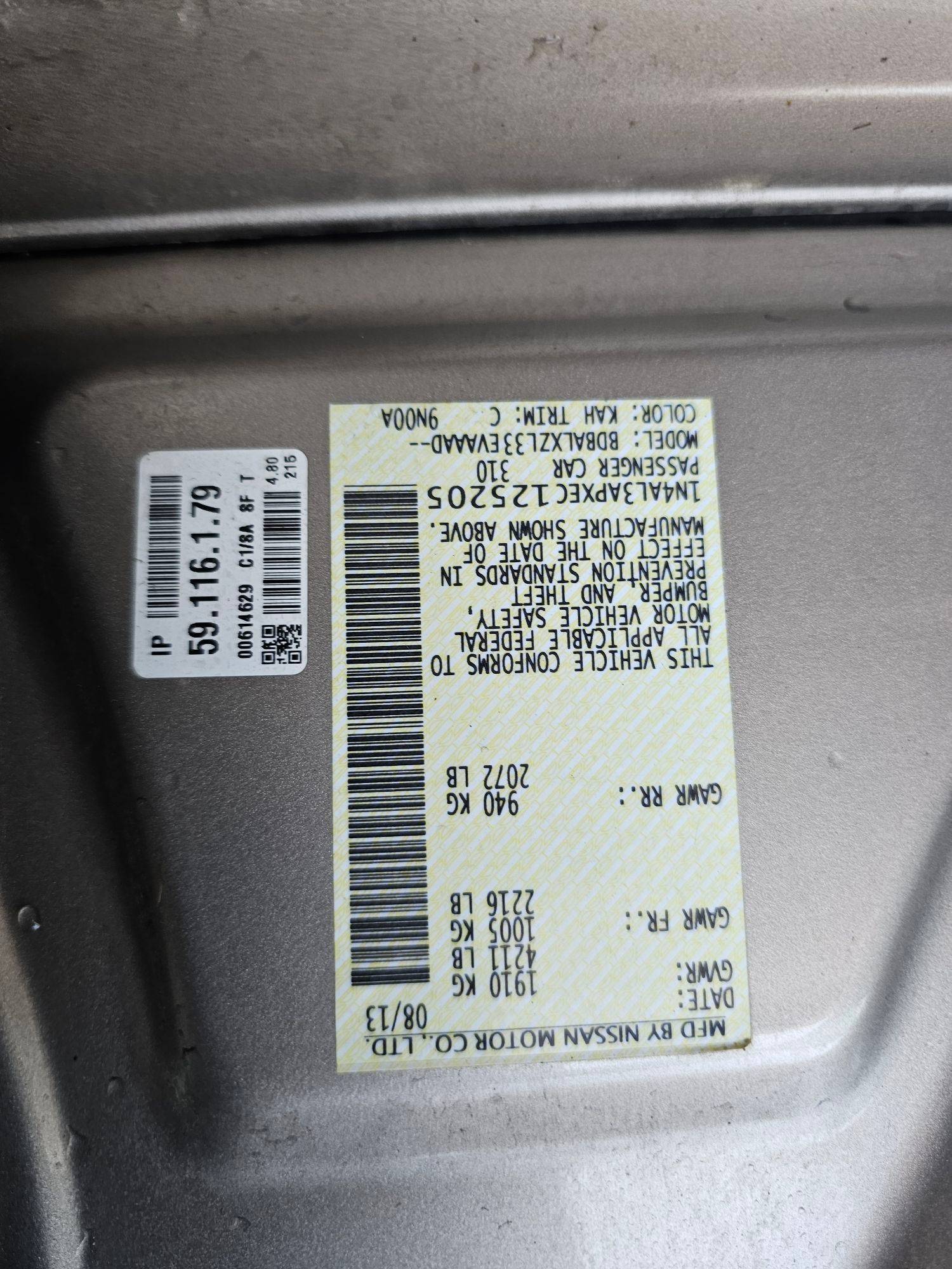 NISSAN ALTIMA 2014 - Marhaba Auction Used Cars - Image 10