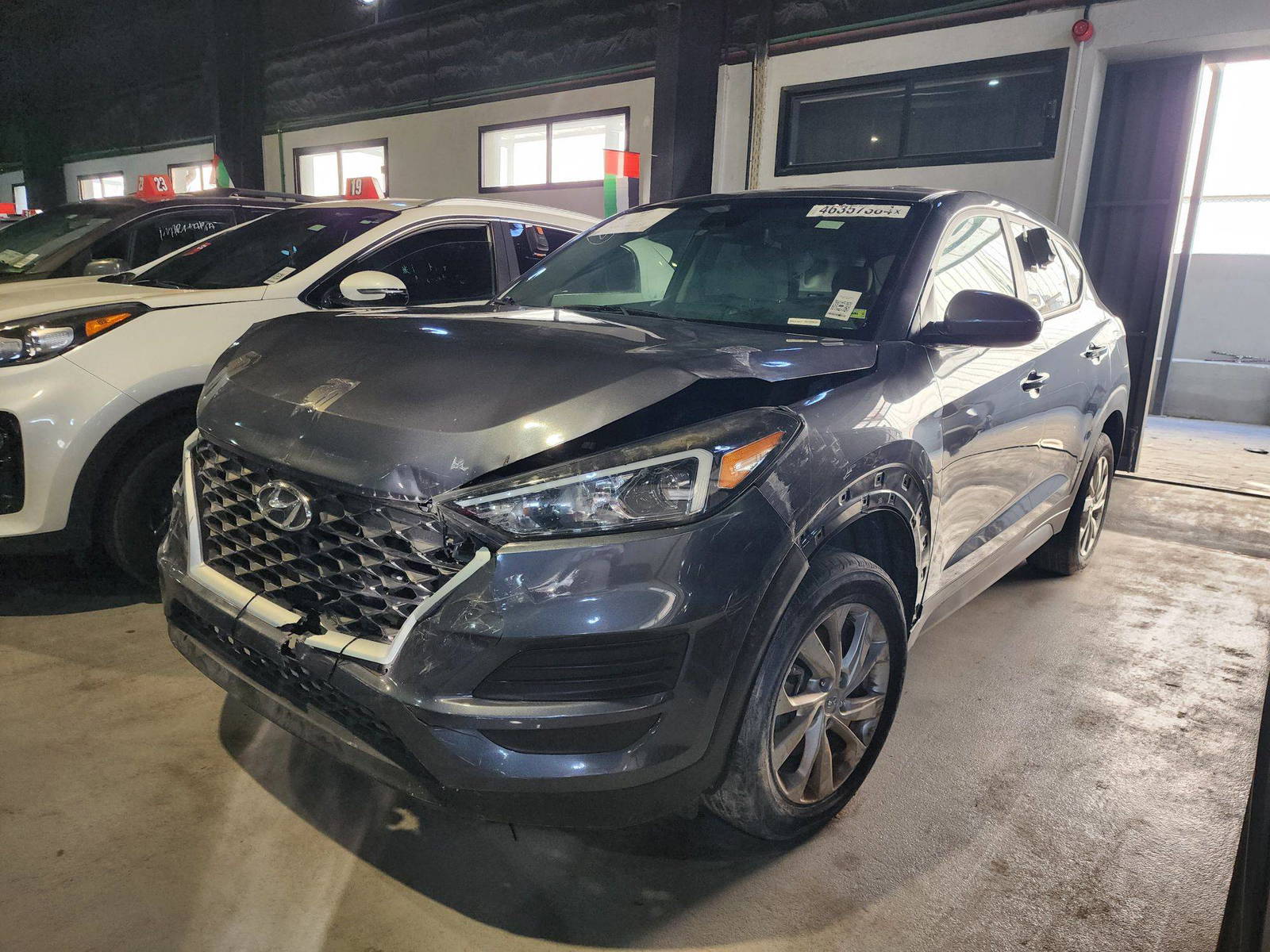 2019 HYUNDAI TUCSON — 129819 Miles — Lot 13707 — Al Quoz - Marhaba Auctions Used Cars - Image 6