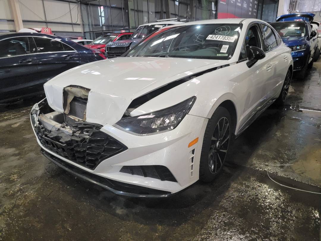 2020 HYUNDAI SONATA — 90358 Miles — Lot 44620 — Main - Marhaba Auctions Used Cars - Image 6