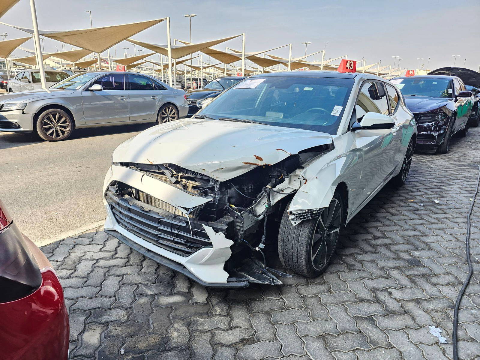 HYUNDAI VELOSTER 2020 - Marhaba Auction Used Cars - Image 5