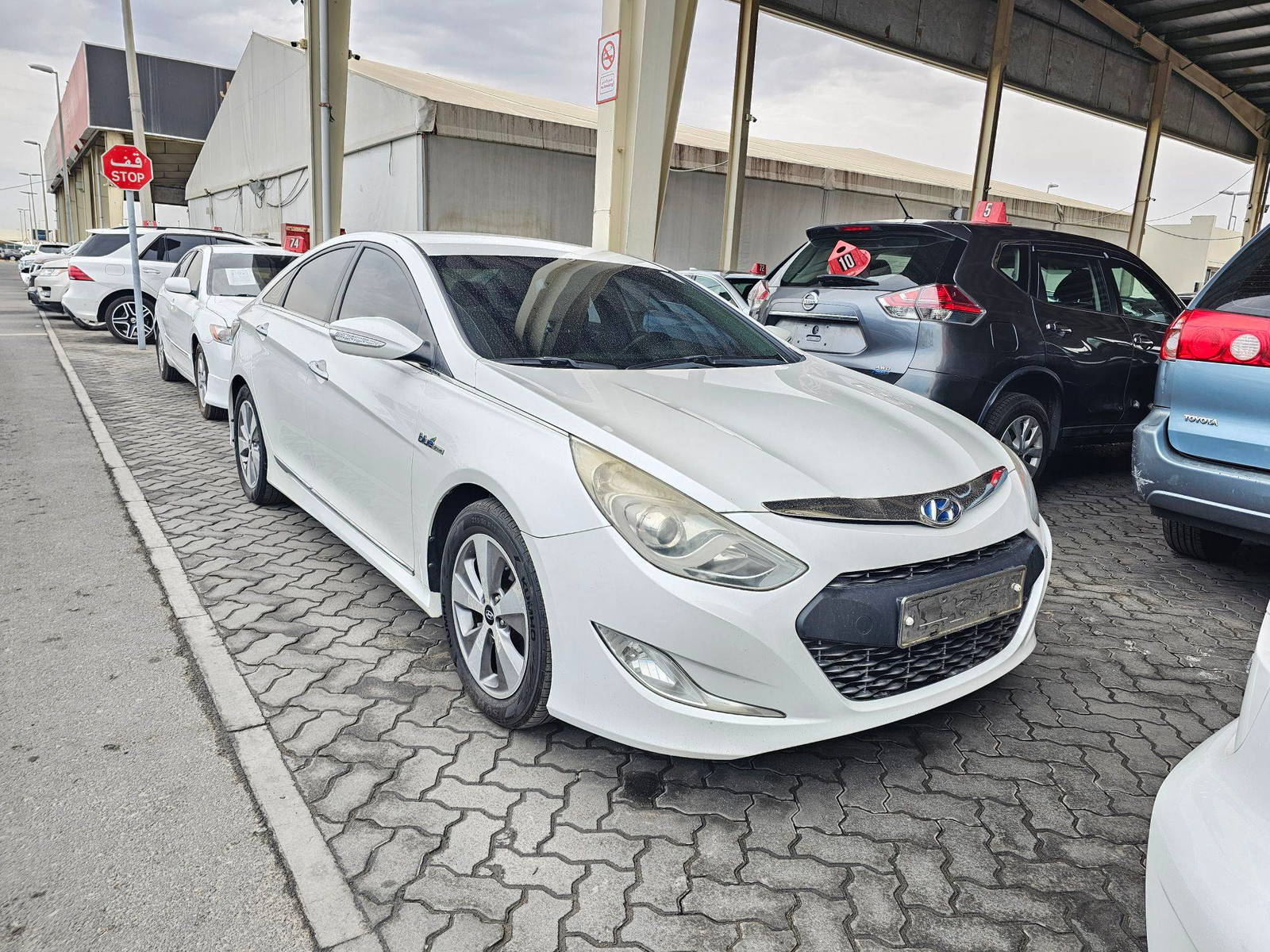 HYUNDAI SONATA 2012 - Marhaba Auction Used Cars - Image 3