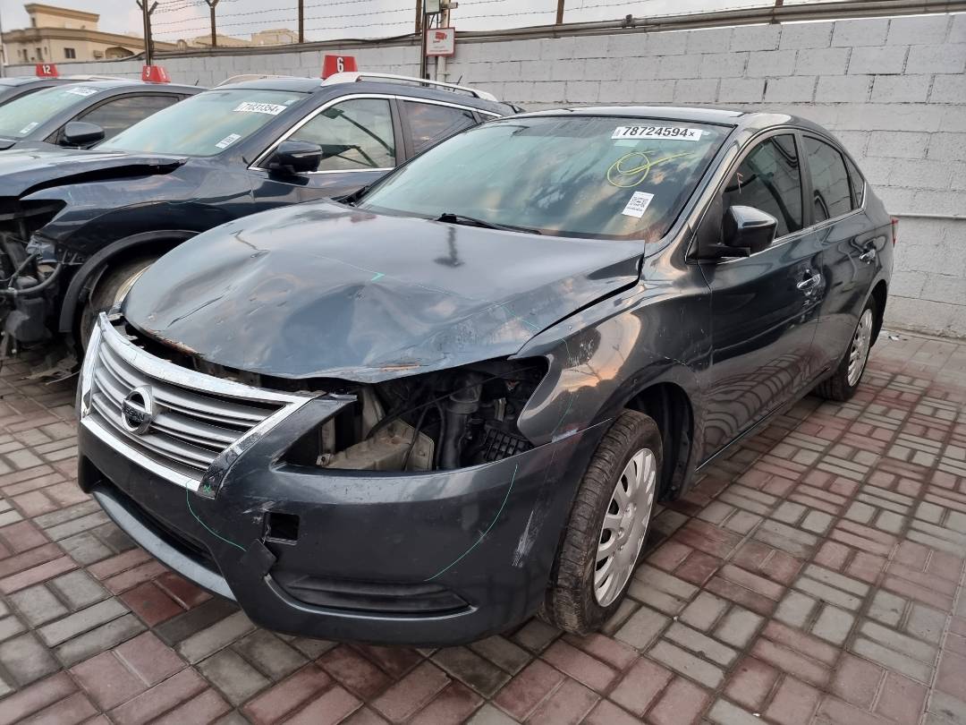 2014 NISSAN SENTRA — 124406 Miles — Lot 215487 — Ind. 12 - Marhaba Auctions Used Cars - Image 3